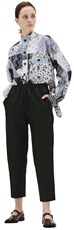Comme des Garcons CdG Black Polyester Trousers 212938